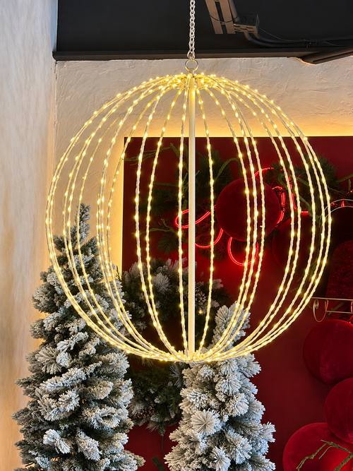 ESFERA DE 400F LED CALIDO (80 CM)