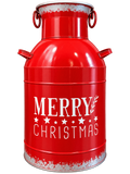 Lechero metal jumbo rojo