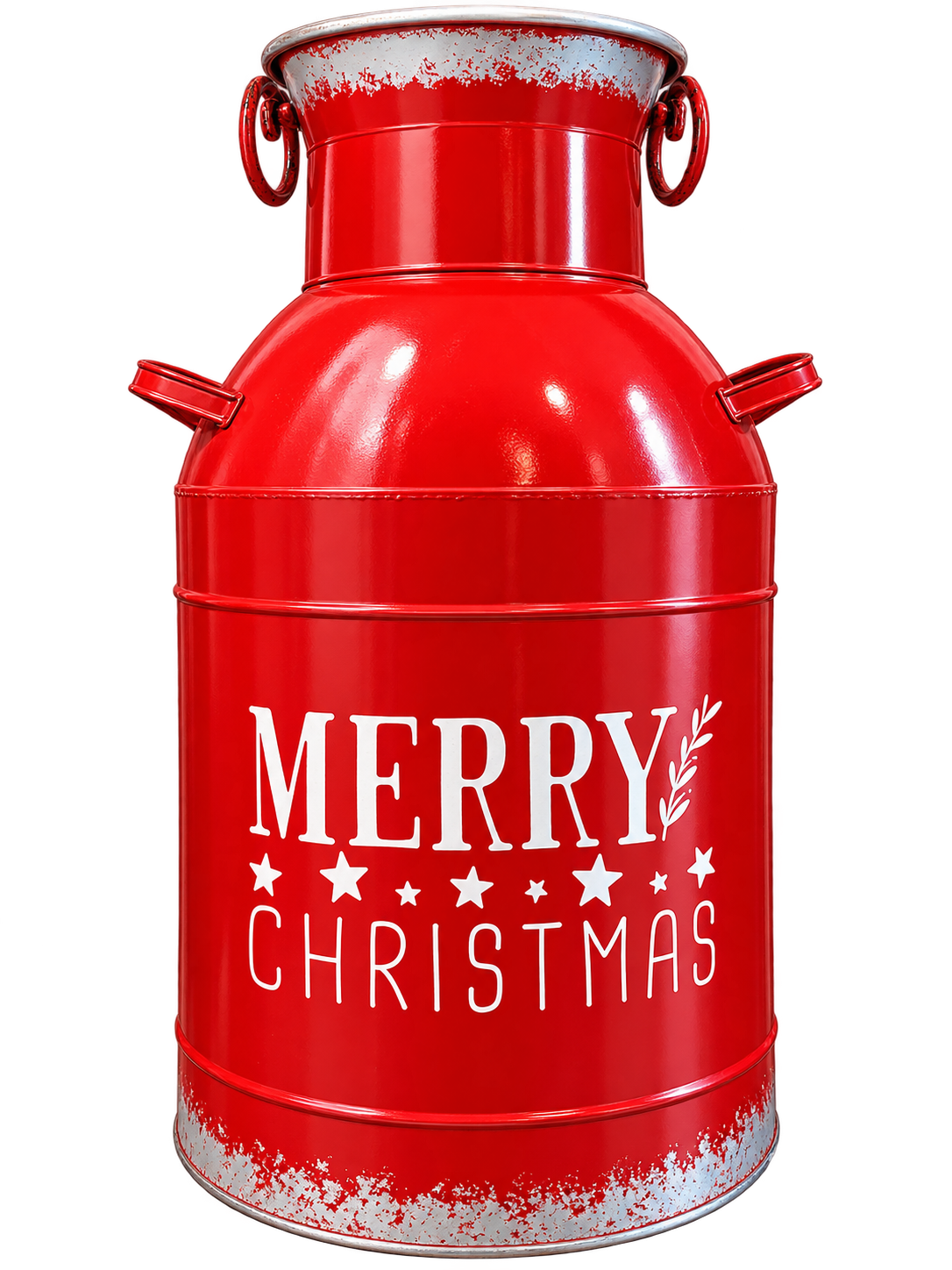 Lechero metal jumbo rojo