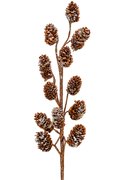VARA DE PIÑAS DIAMANTADA 49cm