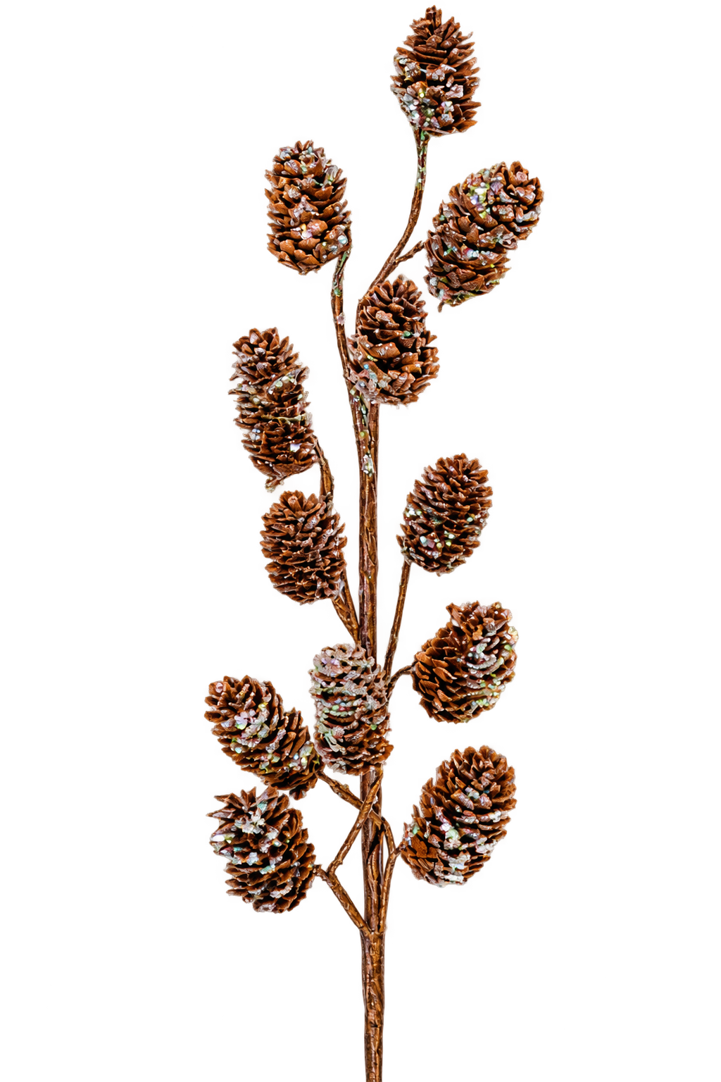 VARA DE PIÑAS DIAMANTADA 49cm