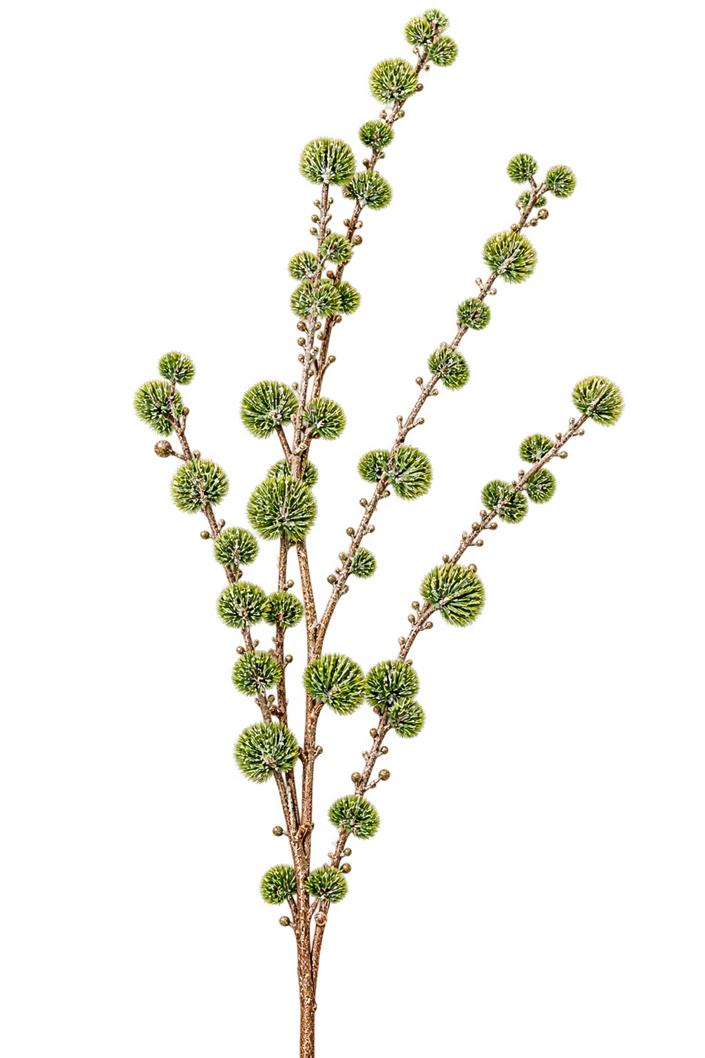 VARA CON BOLITAS VERDE 104cm