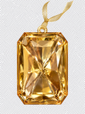 Gema dorado 12 cm