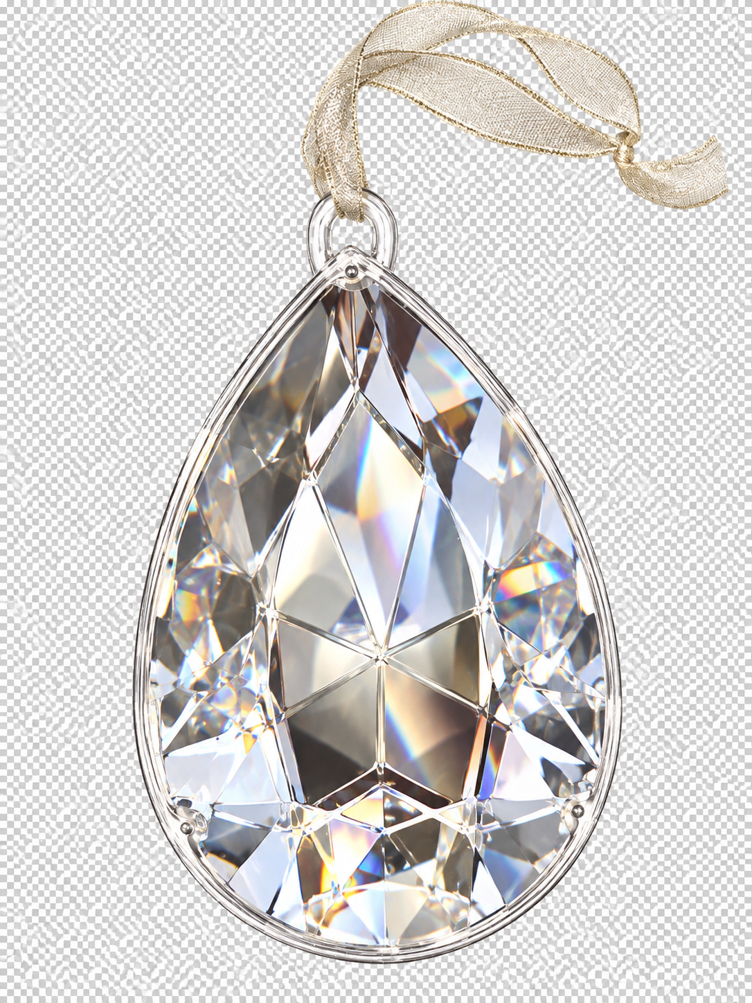 Gema gota plata 12 cm