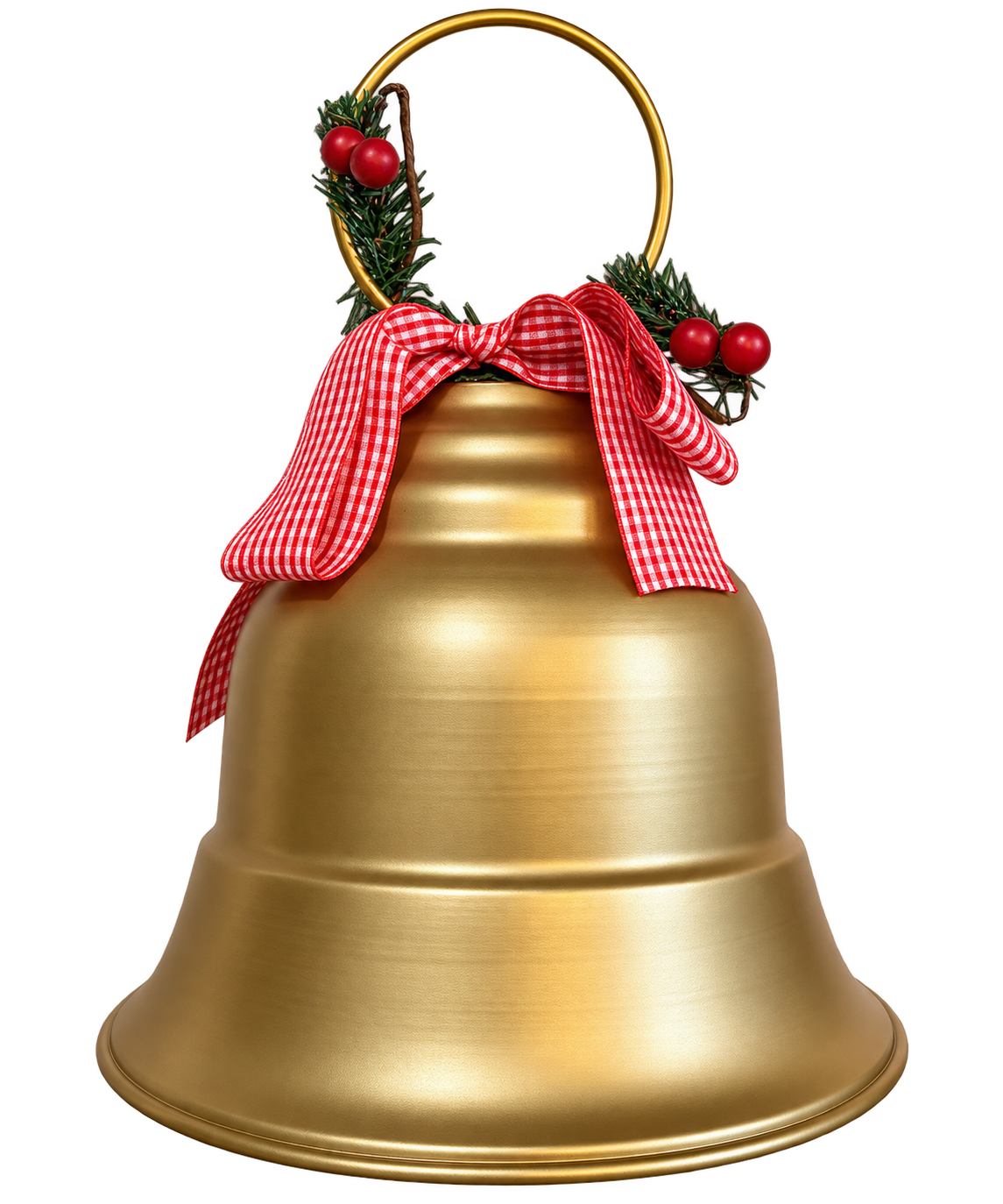 Campana dorada de 40cm
