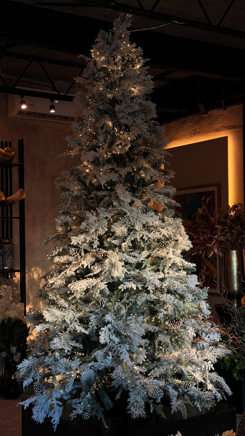 ARBOL NEVADO C/PIÑA 3.00 mts SP917A-300