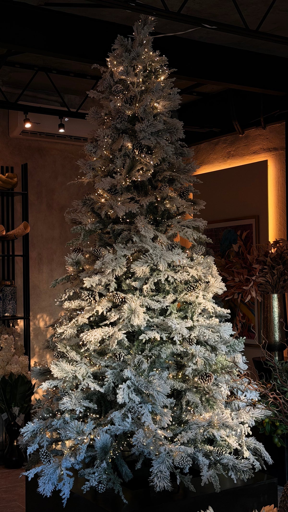 ARBOL NEVADO C/PIÑA 3.00 mts SP917A-300