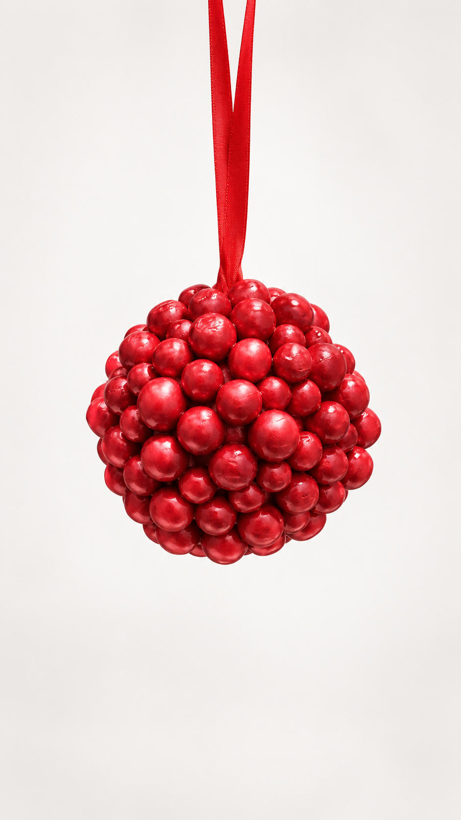 ESFERA 10 CM  ROJO