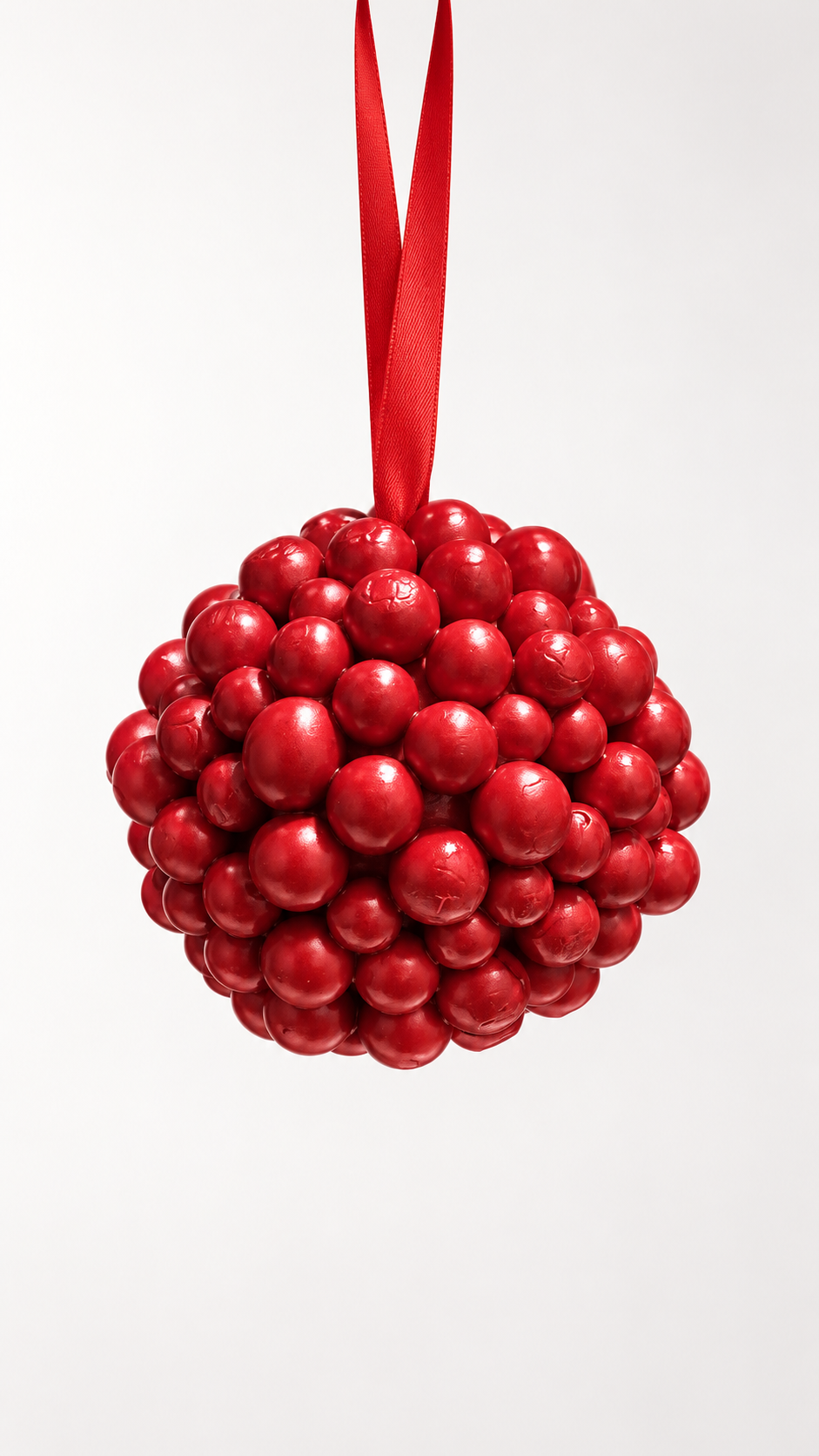 ESFERA 10 CM  ROJO