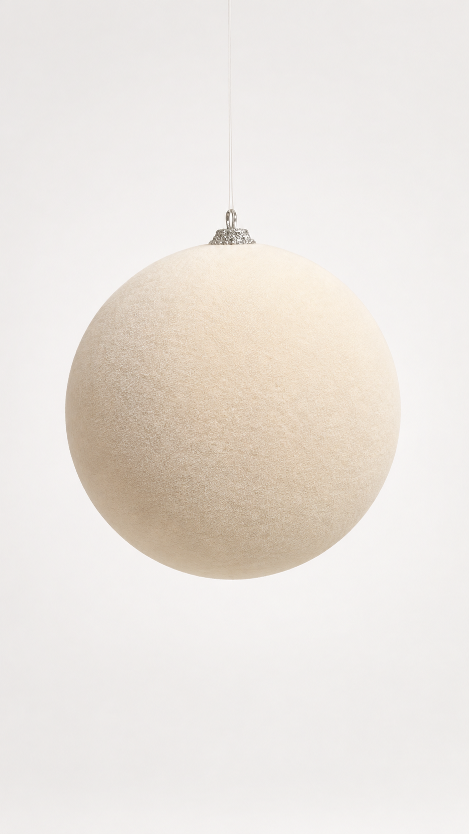 ESFERA DE 15CM CREMA