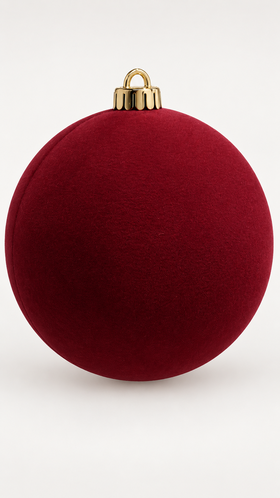 Bola terciopelo BURGUNDY 25 cm