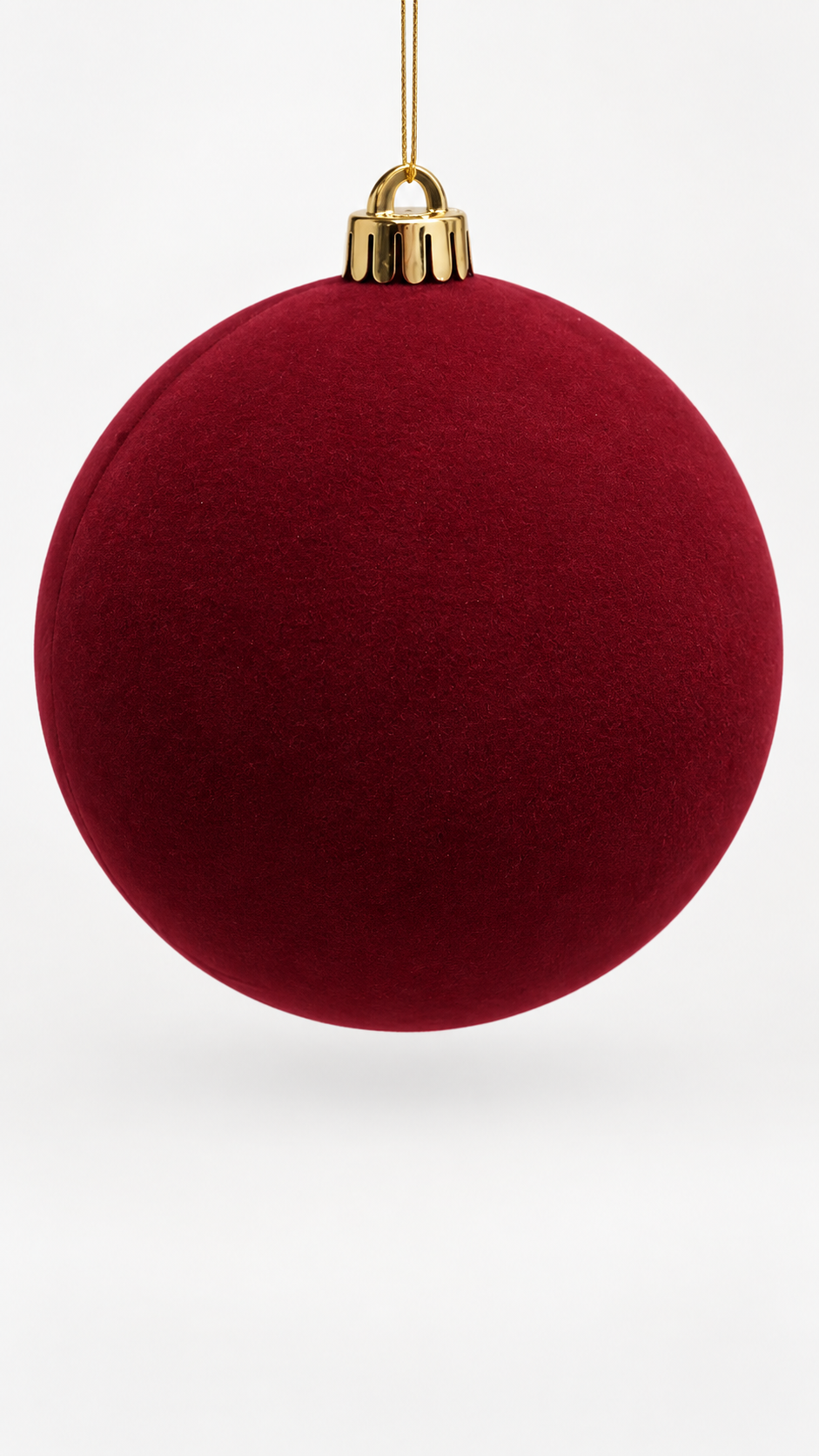 Bola terciopelo BURGUNDY 25 cm