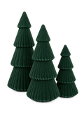 Set de 3 pino verdes